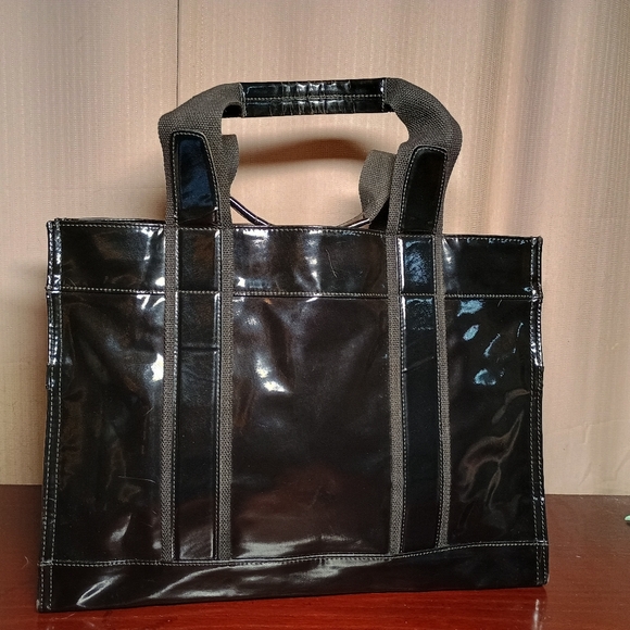 Tory Burch Ella Patent Tote - Picture 3 of 6